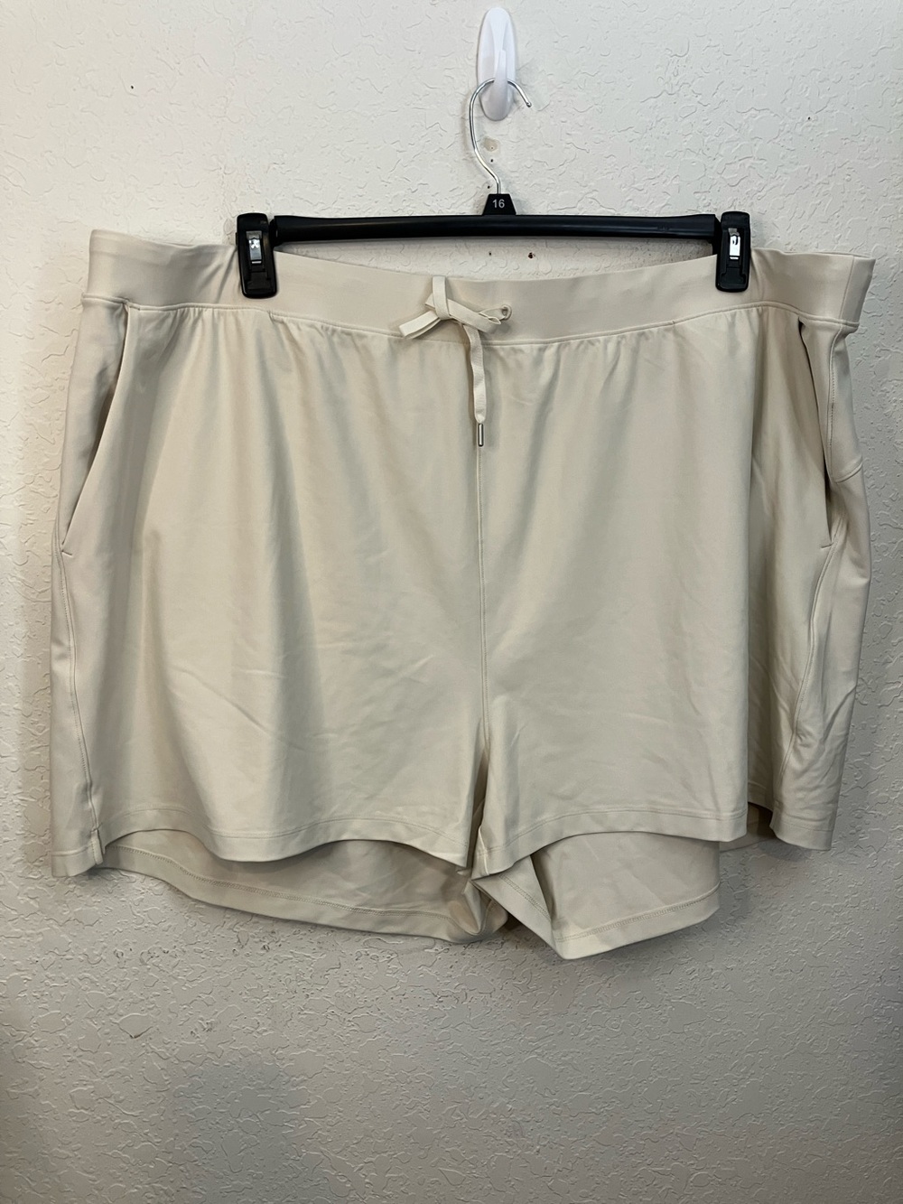 Old Navy Drawstring Athletic Shorts-oatmeal